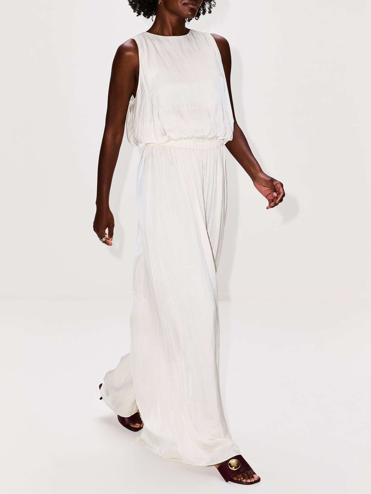 Fleur Pant,LA LIGNE,IVORY,Image 3