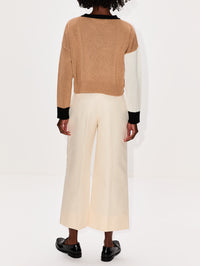 Round Neck Sweater,MARNI,LIGHT ROSE,Image 3