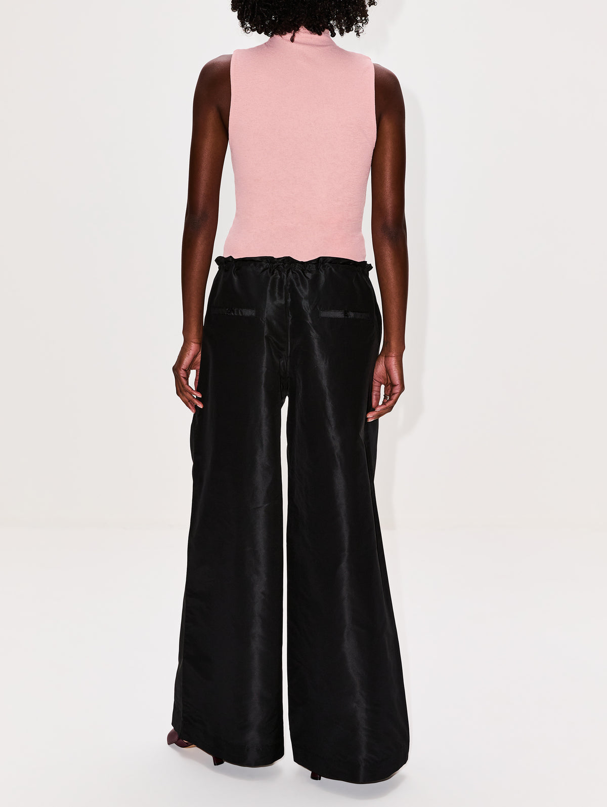 Wesley Drawstring Pant,KALLMEYER,BLACK,Image 4