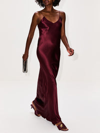 Cami Gown,NILI LOTAN,CLARET,Image 3