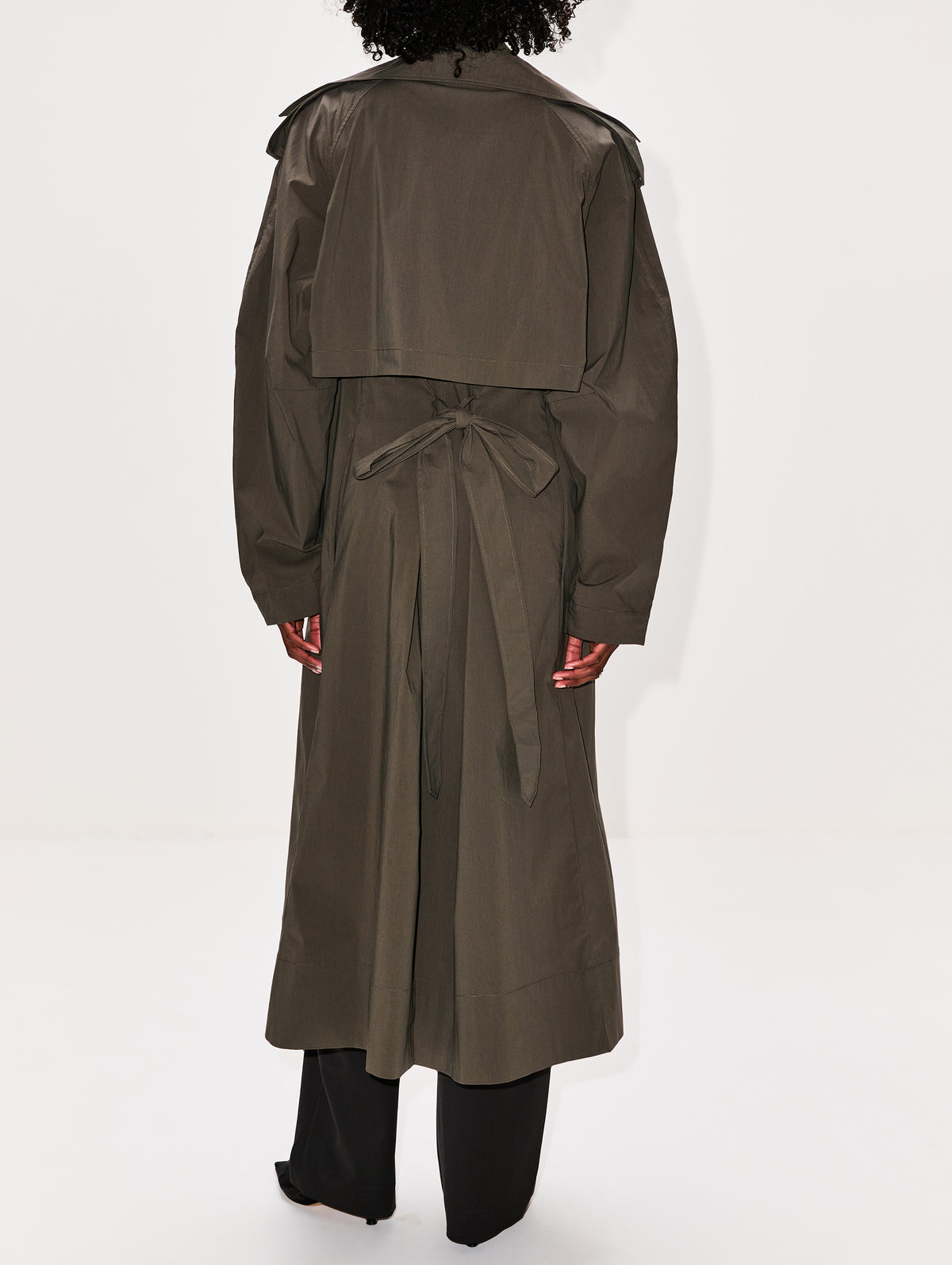Relaxed Trench,ST AGNI,KHAKI,Image 3