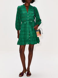 Celeste Dress,BIRDS OF PARADIS BY TROVATA,EMERALD EYELET,Image 2