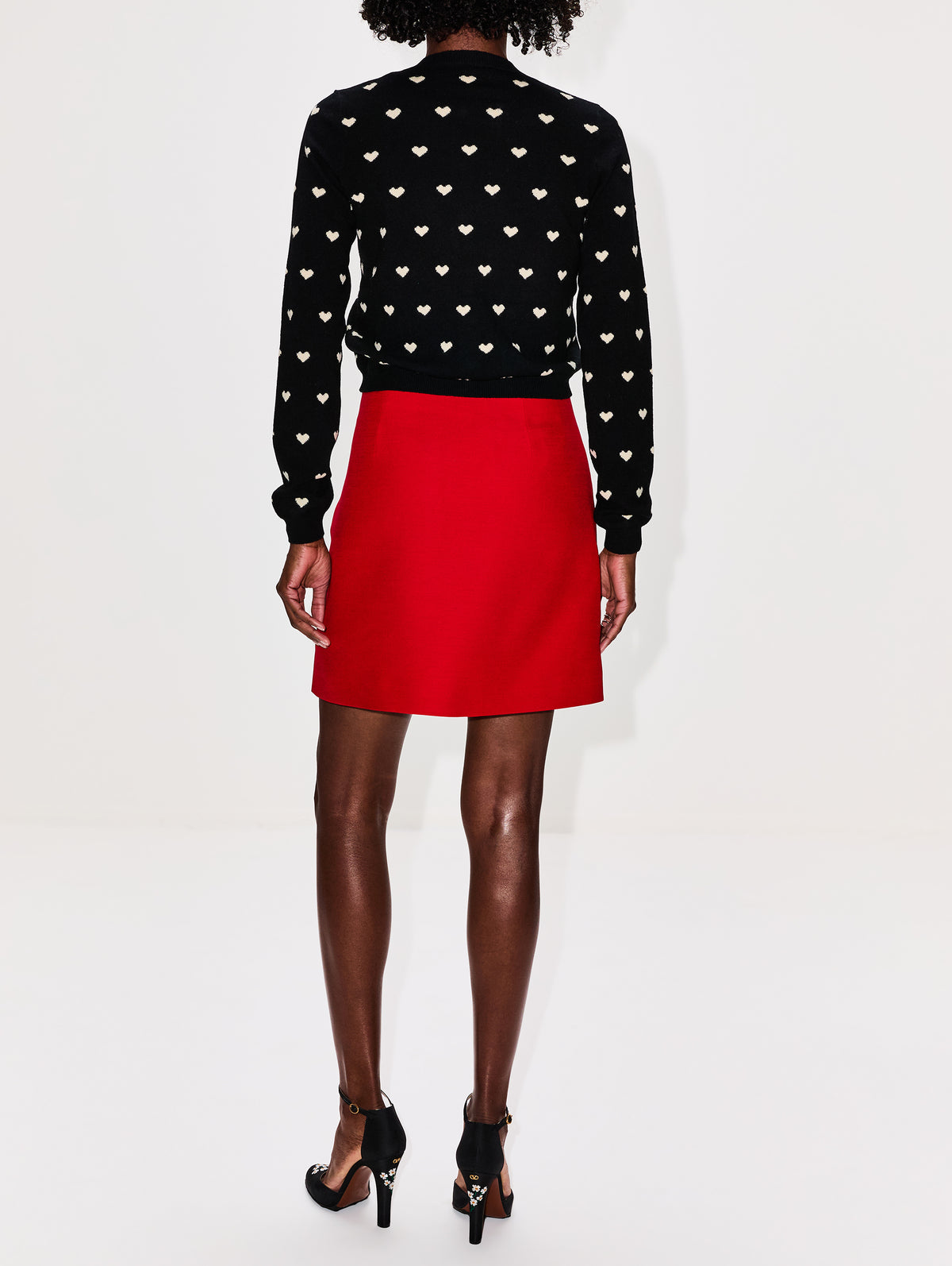 Crepe Couture Skirt,VALENTINO GARAVANI,PARIS,Image 4