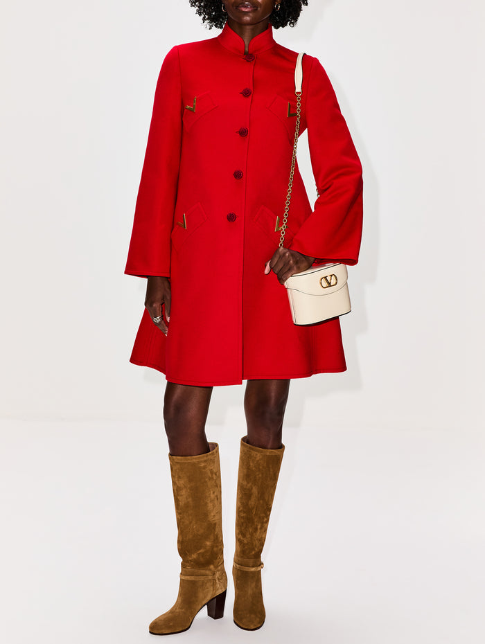 Metal V Overcoat,VALENTINO GARAVANI,PARIS,Image 1