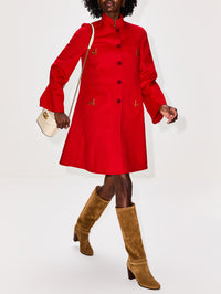 Metal V Overcoat,VALENTINO GARAVANI,PARIS,Image 3