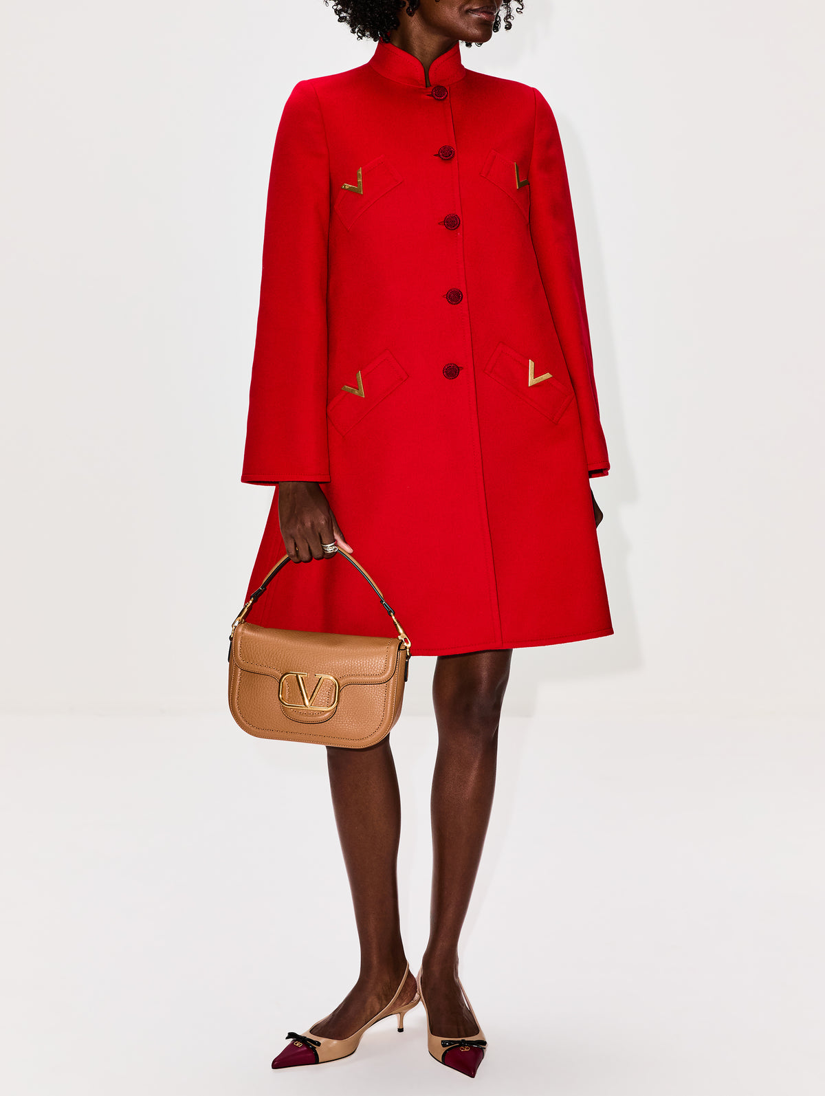 All Time Shoulder Bag,VALENTINO GARAVANI,ALMOND/BEIGE,Image 2