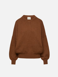 Wolfe Sweater,KHAITE,MAPLE,Image 1
