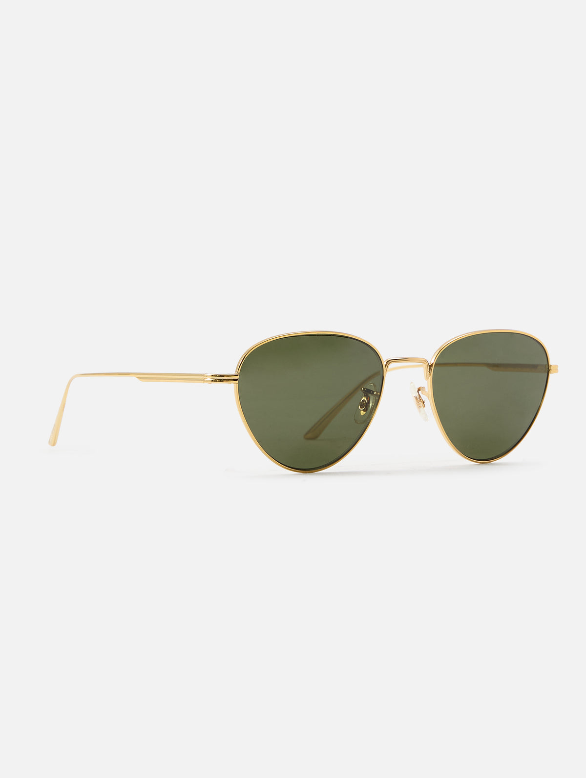 KHAITE x Oliver Peoples 1991C,OLIVER PEOPLES,GOLD VIBRANT GREEN,Image 4