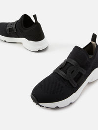 Sport Runner Sneaker,TOD'S,BLACK,Image 2