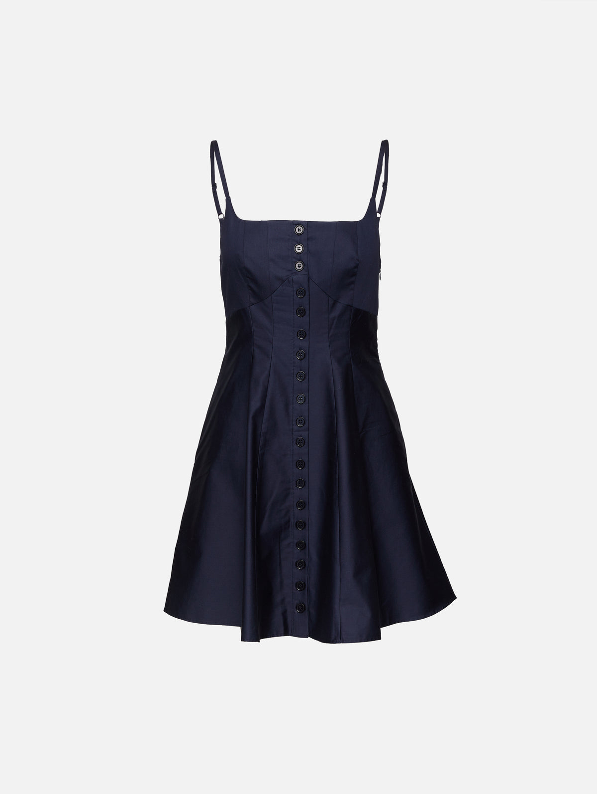 la ligne denim dress La Ligne Fiona Midi Dress