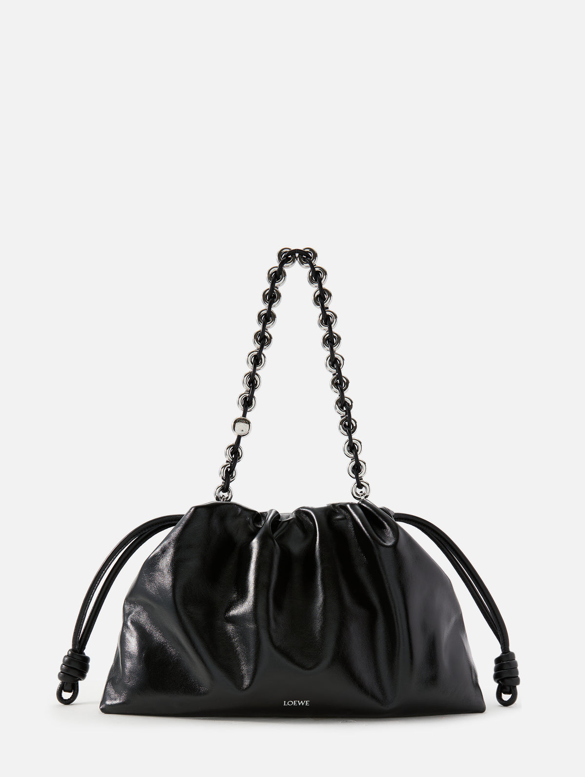 Flamenco Large Bag,LOEWE,BLACK,Image 1