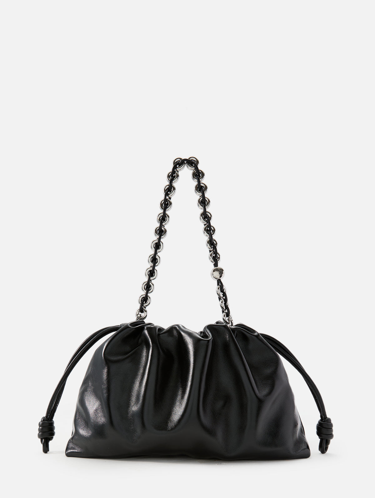 Flamenco Large Bag,LOEWE,BLACK,Image 3