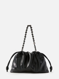 Flamenco Large Bag,LOEWE,BLACK,Image 3