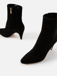 Amelia Bootie,GIANVITO ROSSI,BLACK,Image 2