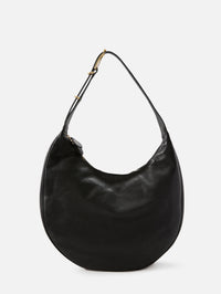 Moon Hobo Bag,LIFFNER,BLACK/GOLD,Image 1