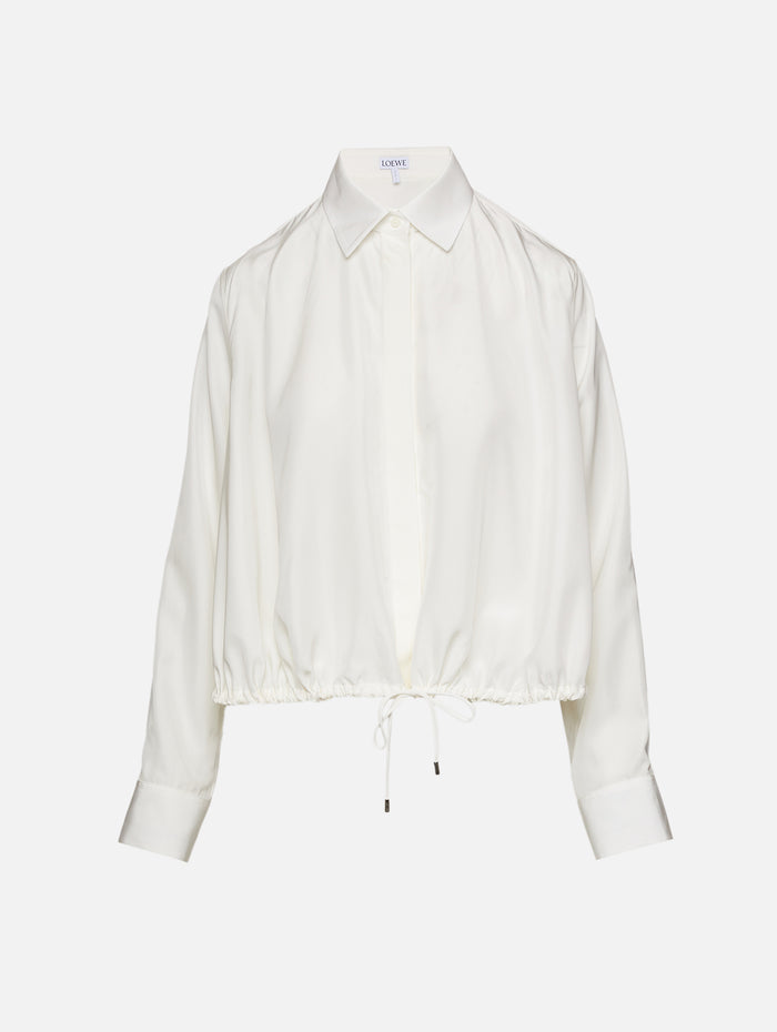 Balloon Shirt,LOEWE,WHITE,Image 1