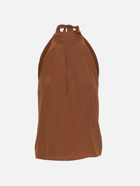 Jumbo Tie Top,MAX MARA,HAZELNUT,Image 1