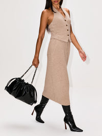 Tailored Skirt,GUEST IN RESIDENCE,TAUPE,Image 3