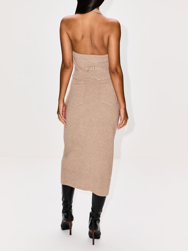 Tailored Halter Vest