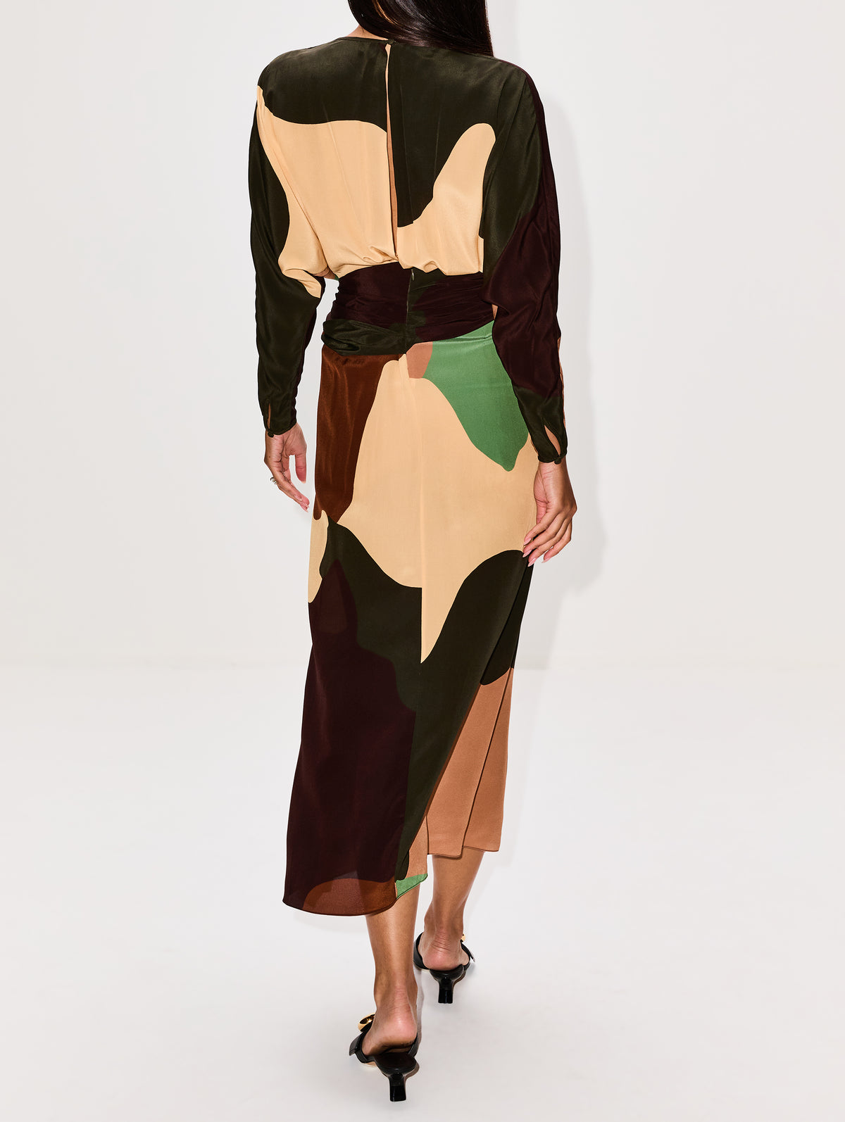 Essence Ankle Dress,JOHANNA ORTIZ,ANTIQUE ECRU,Image 4