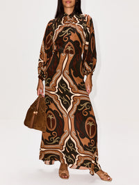 Intricate Islands Top,JOHANNA ORTIZ,GREEN/LIGHT PINK/PAPRIKA,Image 2