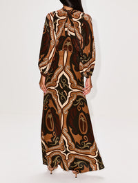 Intricate Islands Top,JOHANNA ORTIZ,GREEN/LIGHT PINK/PAPRIKA,Image 3