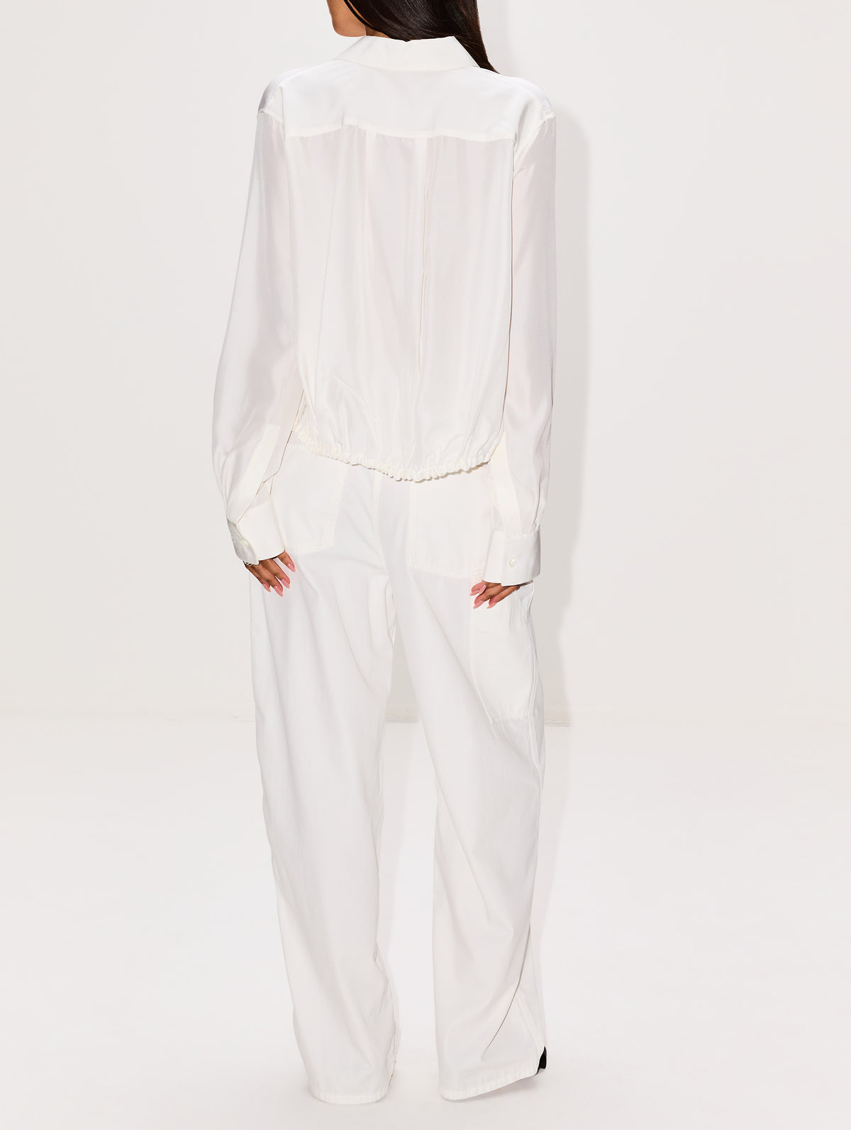 Balloon Shirt,LOEWE,WHITE,Image 3