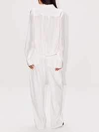 Balloon Shirt,LOEWE,WHITE,Image 3
