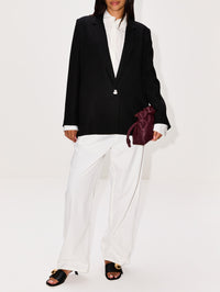 Tailored Jacket,LOEWE,BLACK,Image 2