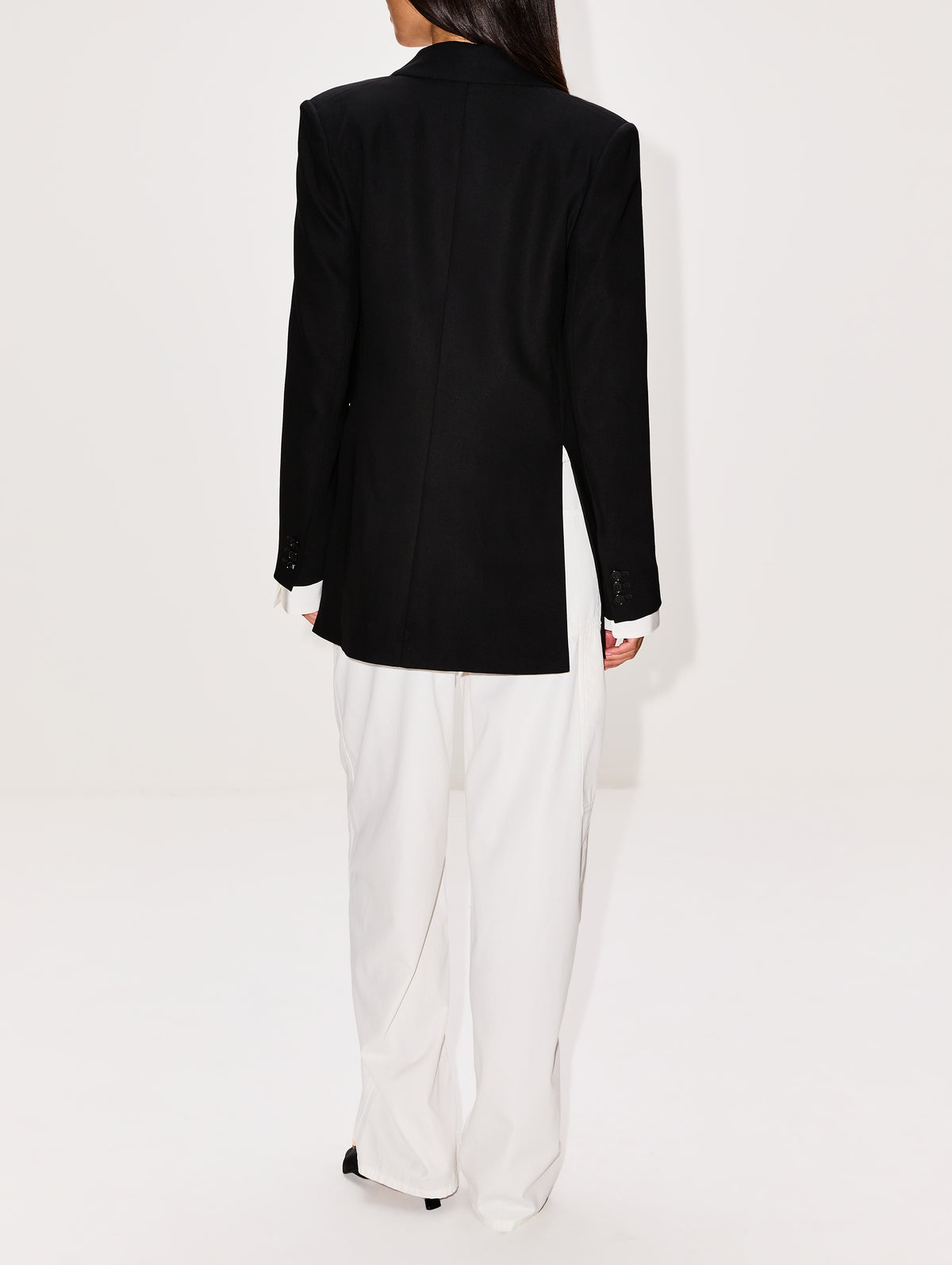 Tailored Jacket,LOEWE,BLACK,Image 3