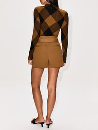 Hugh Top,A.L.C.,SADDLE/BLACK,Image 3