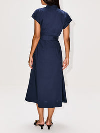 James Dress,BIRDS OF PARADIS BY TROVATA,NAVY,Image 4