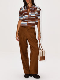 Suede Loafer,GIANVITO ROSSI,MOCHA,Image 3