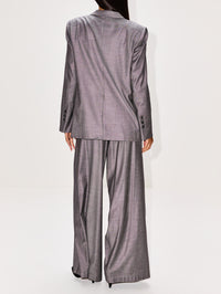 Boyfriend Blazer,TWP,MEDIUM HEATHER,Image 3