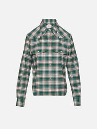 New Carter Shirt,TWP,GREEN MULTI,Image 1