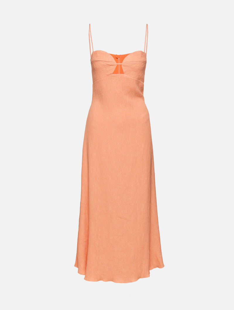 Peach Dream Spinner Ankle Dress, Peach / 0