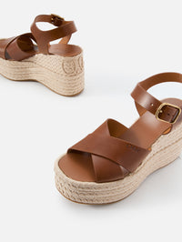 Isla Wedge,CHLOÉ,GINGER BROWN,Image 2