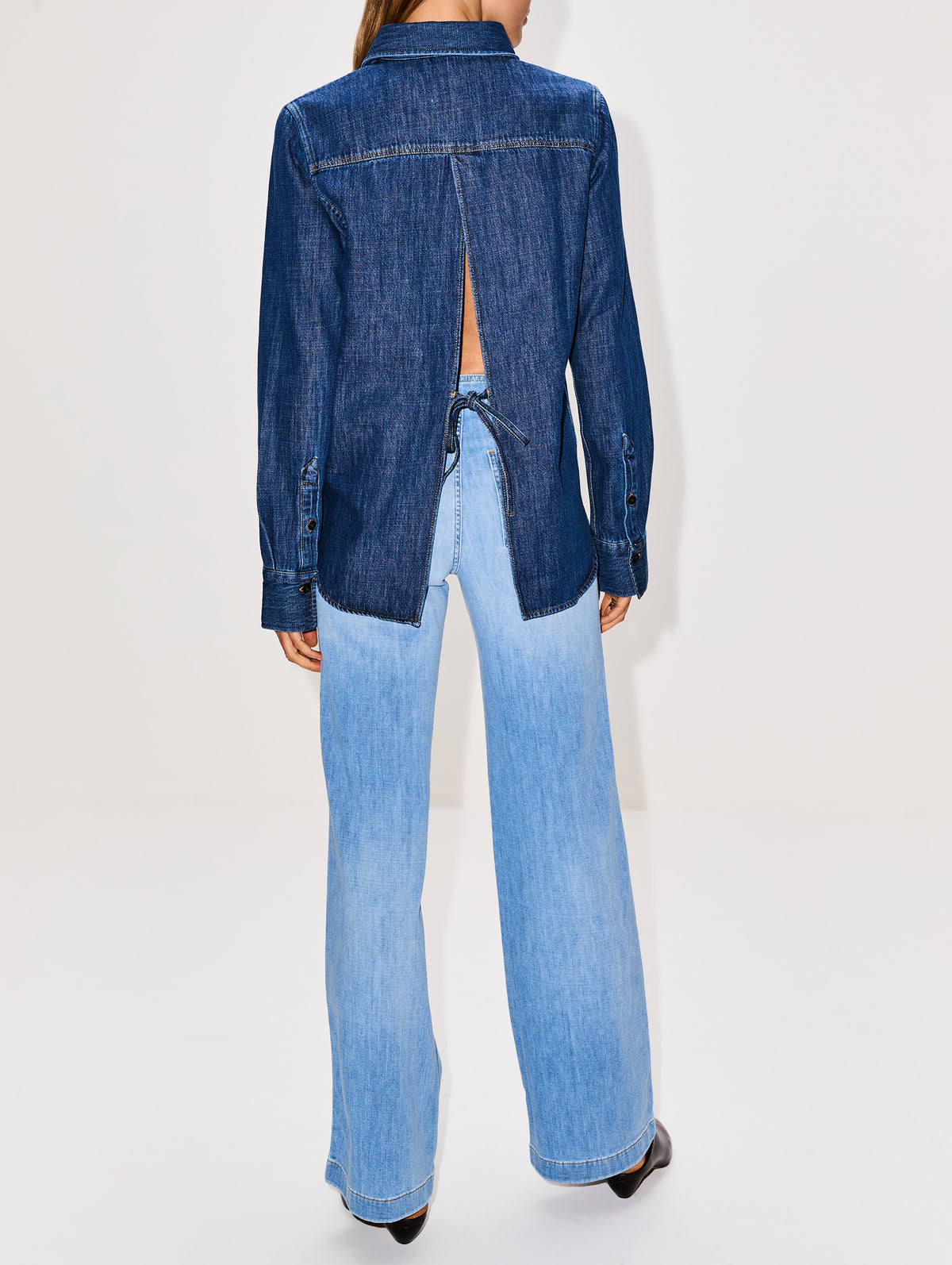 Tie Class Shirt,CLOSED,DARK BLUE,Image 3