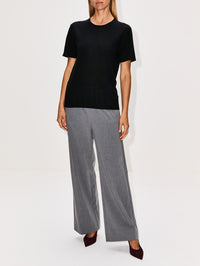 Boyfriend T Shirt,ÉTERNE,BLACK,Image 2