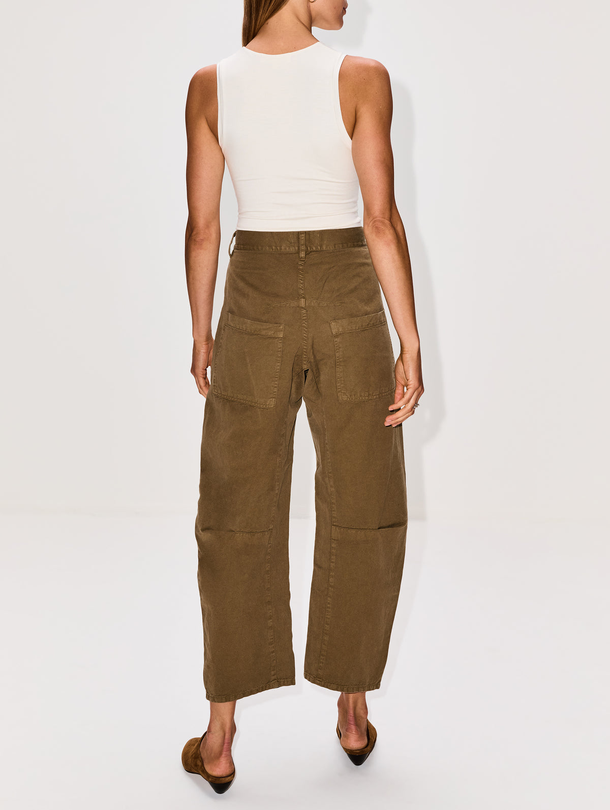 Sleeveless Crewneck Top,ÉTERNE,IVORY,Image 3