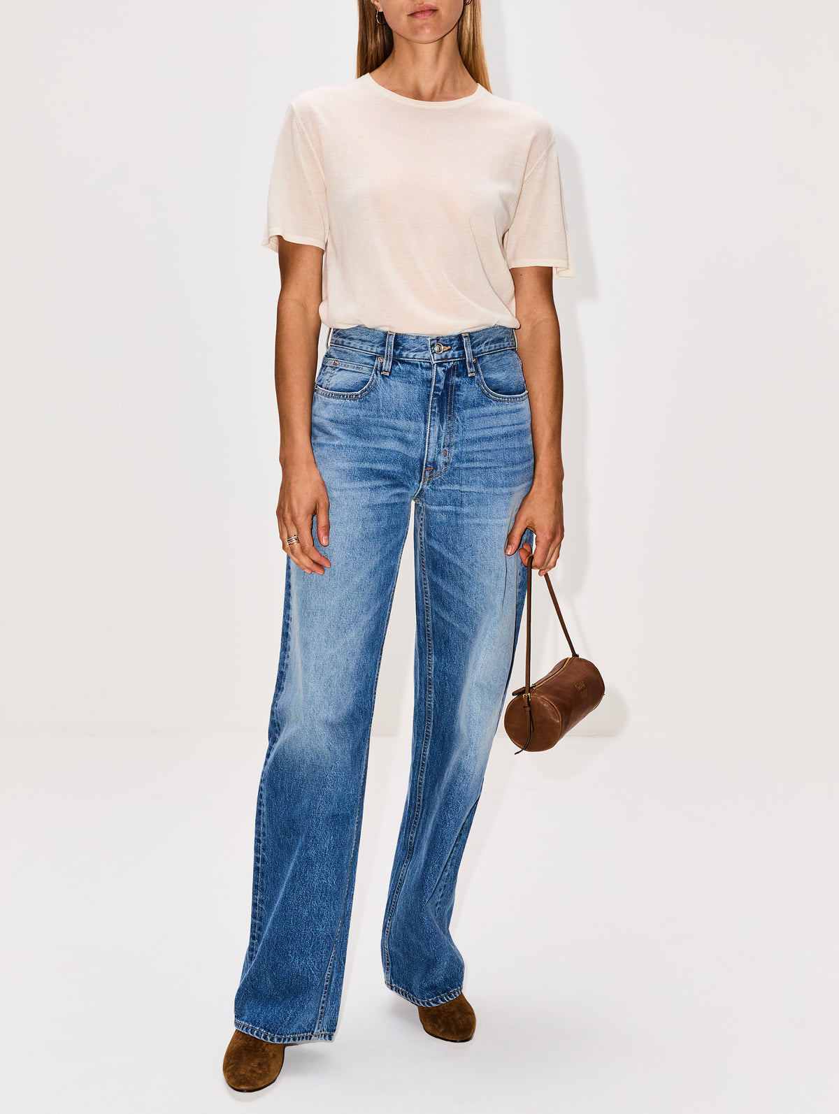 Boyfriend T Shirt,ÉTERNE,BONE,Image 2