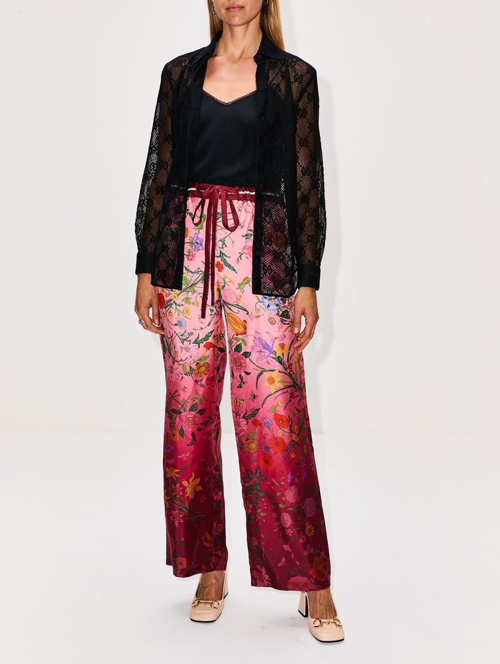 Flora Degrade Pant,GUCCI,MULTICOLOR,Image 1