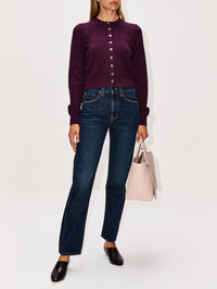 Allegra Mule,LE MONDE BERYL,PLUM,Image 3