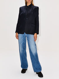 Collarless Dinner Jacket,TWP,MIDNIGHT,Image 2