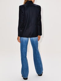 Collarless Dinner Jacket,TWP,MIDNIGHT,Image 3