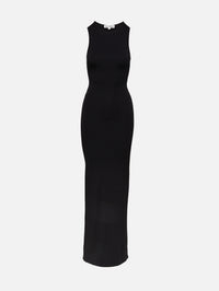 Sleeveless Crewneck Maxi Dress,ÉTERNE,BLACK,Image 1