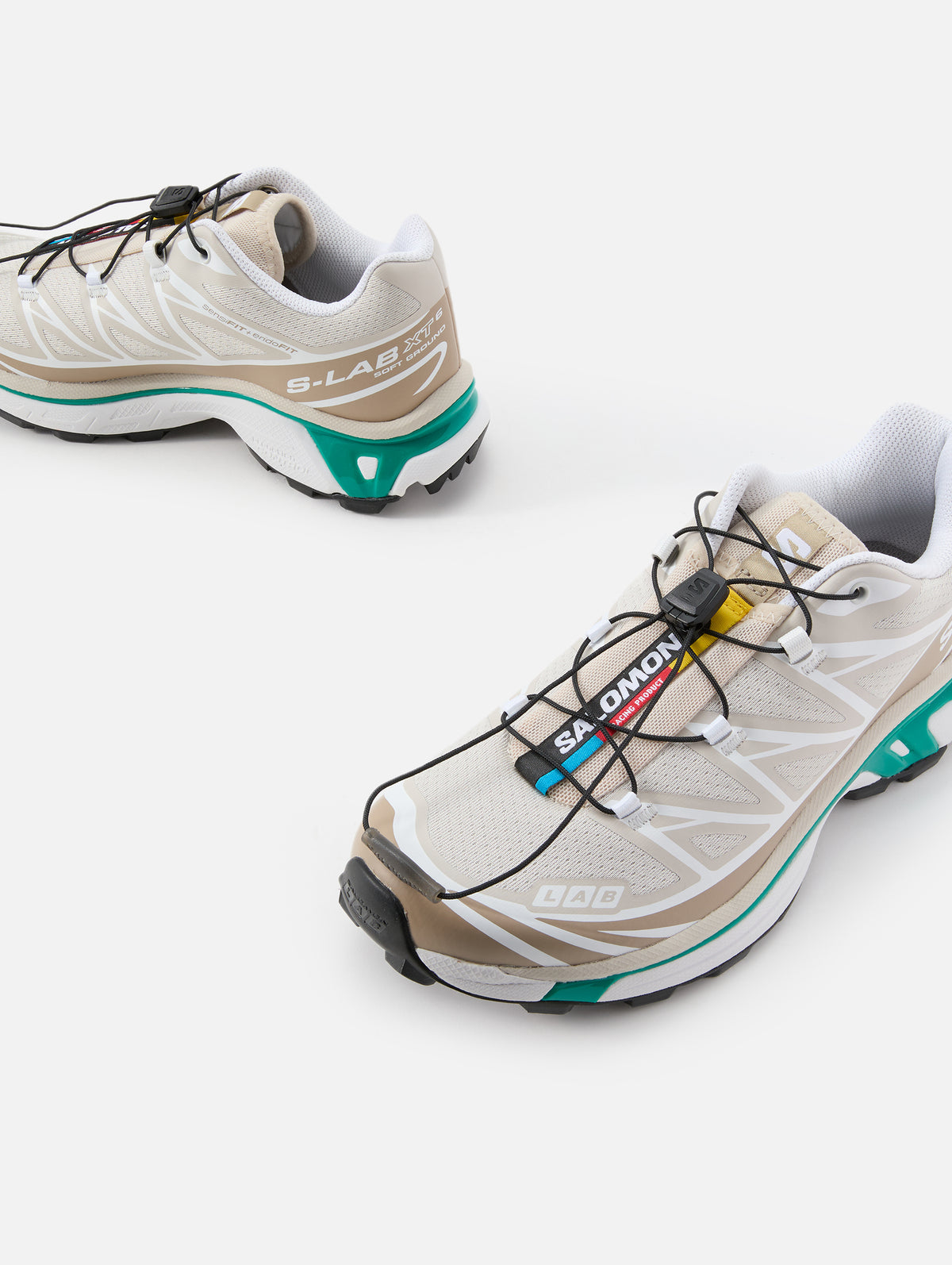 XT 6 Sneaker,SALOMON,RAINY DAY/CHINCHILLA/DYNASTY GREEN,Image 2