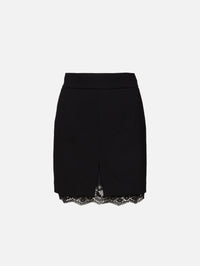 Lace Skirt,DOLCE & GABBANA,BLACK,Image 1