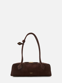 Le Teckel Bag,ALAIA,DARK BROWN,Image 1