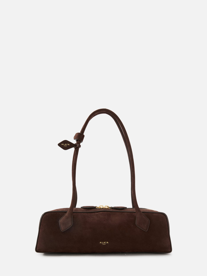 Le Teckel Bag,ALAIA,DARK BROWN,Image 1